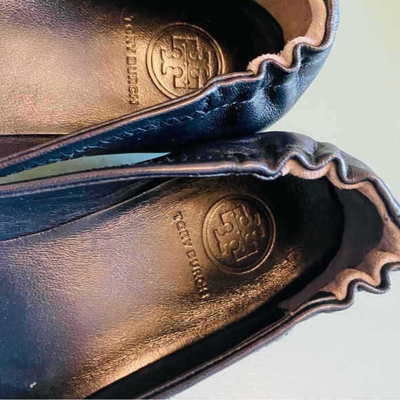 Tory Burch Perfect Black Minnie Ballet Flats - Picture 6 of 8